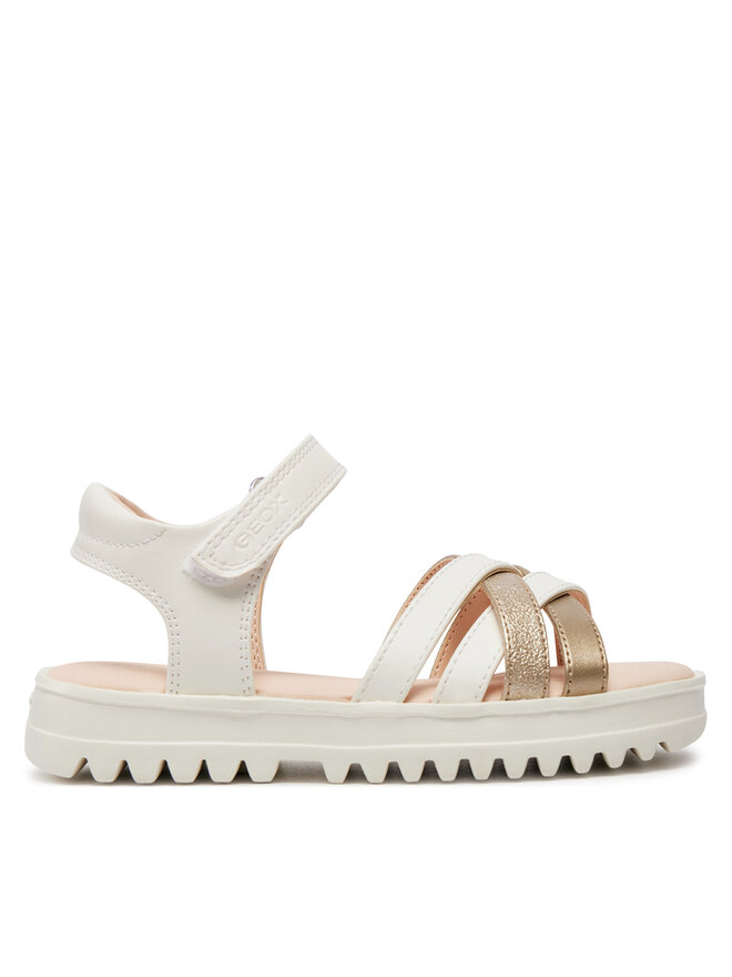 Geox Sandále Geox J Sandal Coralie Gir J356EA 054AJ C0588 S Biela