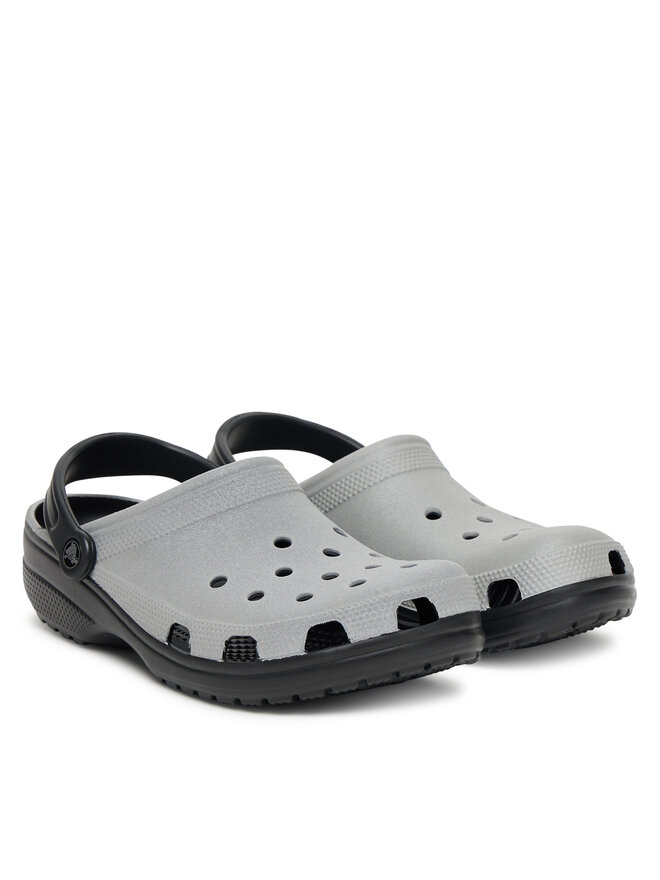 Crocs Pantoletten Crocs Classic Reflective Clog 211282 Schwarz