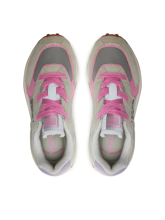 Big Star Shoes Sneakersy Big Star Shoes NN274680 Sivá