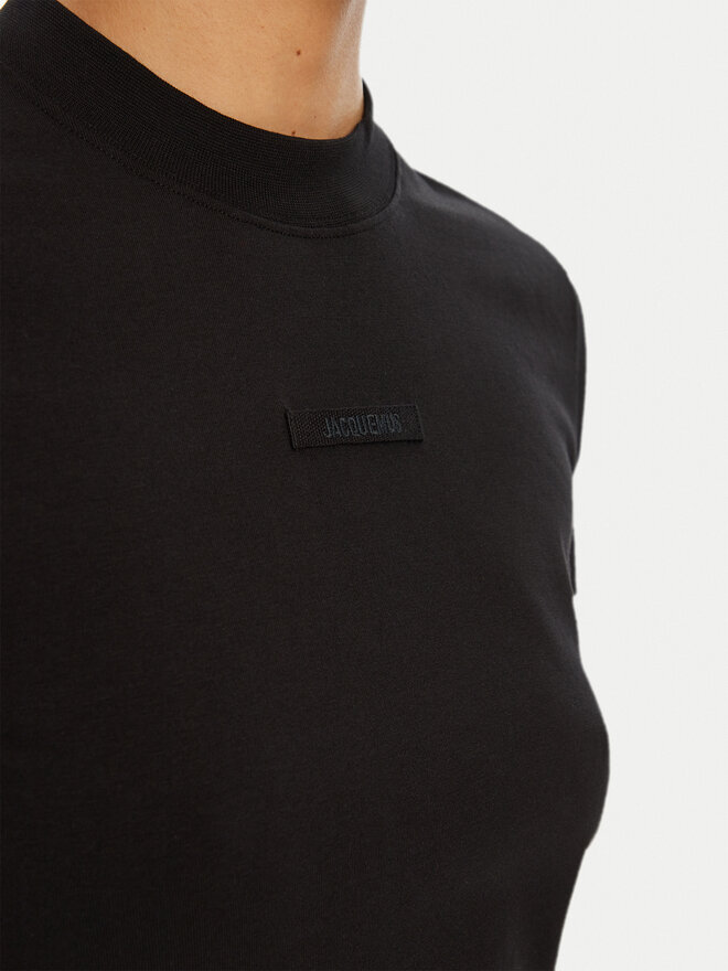 JACQUEMUS JACQUEMUS T-shirt 24E241JS133 Crna Regular Fit