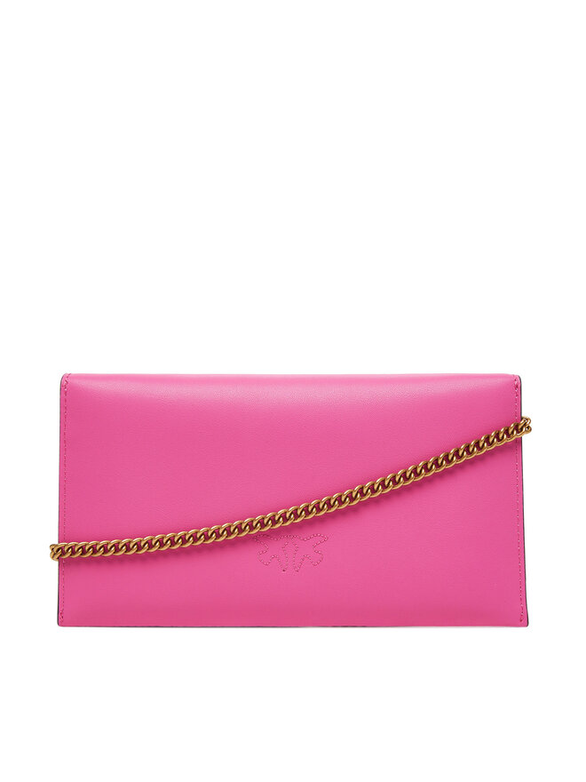 PINKO Handtasche PINKO Flat Purse Mini AI 25-26 PCPL 105347 A0F1 Rosa