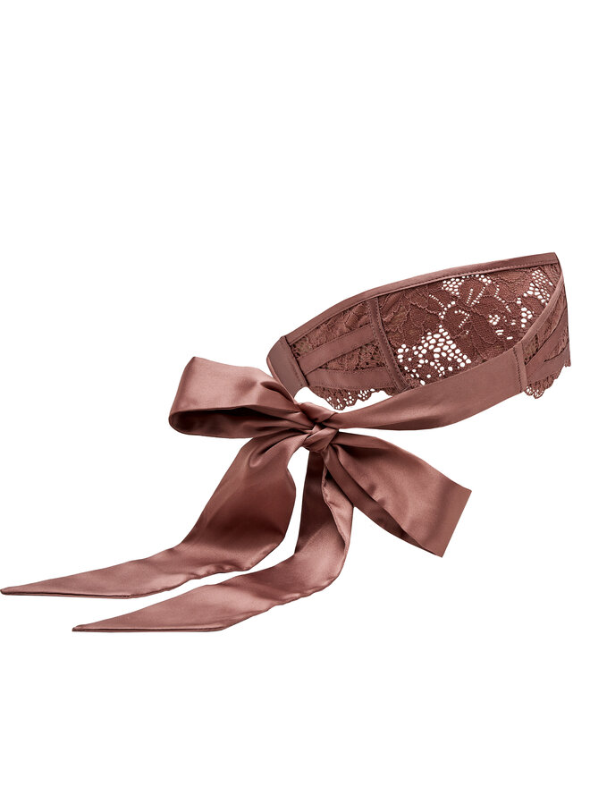 Hunkemöller Schlafmaske Hunkemöller Lace Blindfold 203825 Rosa