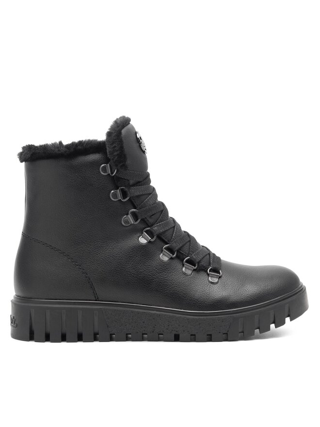 Rieker Botine Rieker Y3432-00 Negru