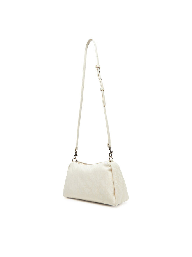 Calvin Klein Jeans Handtasche Calvin Klein Jeans Ckj Monogram Drop Sm Shoulder Ba LV04K3142G Creme