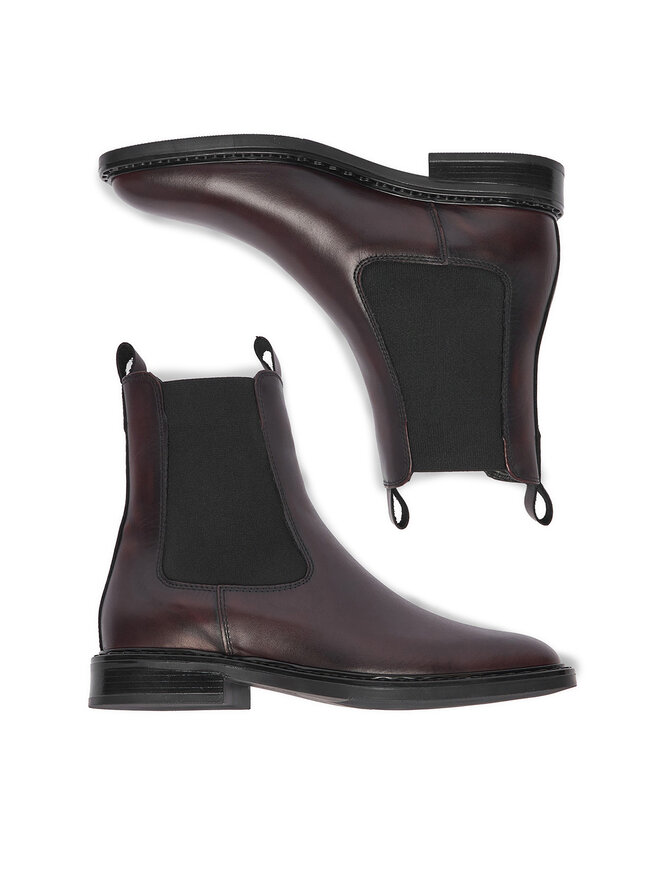 GINO ROSSI Klassische Stiefeletten GINO ROSSI C-25818RD-PETRA Dunkelrot