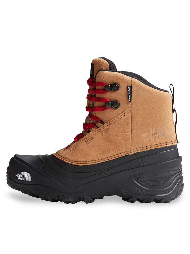 The North Face Μπότες Χιονιού The North Face Y Chilkat V Lace WpNF0A7W5YKOM1 Καφέ