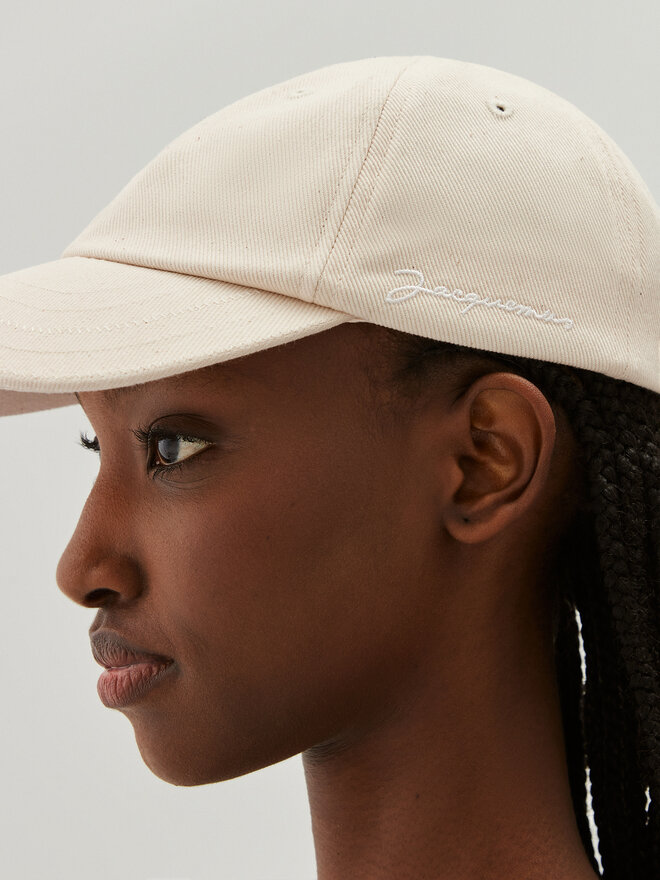 JACQUEMUS Șapcă JACQUEMUS 216AC009U Écru