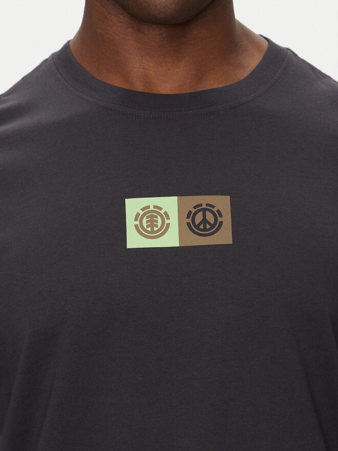 Element Element T-Shirt ELYZT00492 Μαύρο Regular Fit