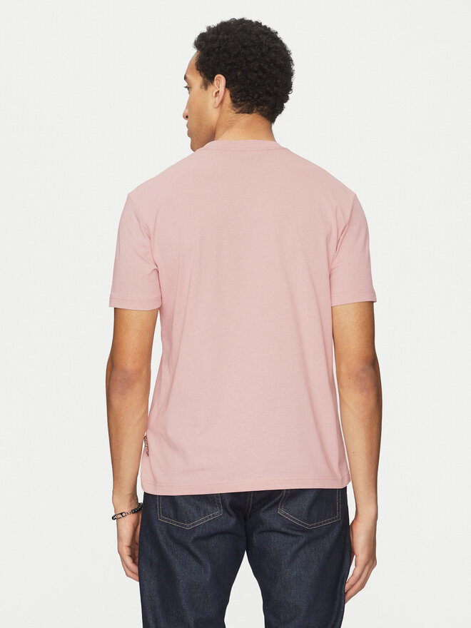 Just Cavalli Just Cavalli Футболка 78OAHT01 Рожевий Regular Fit