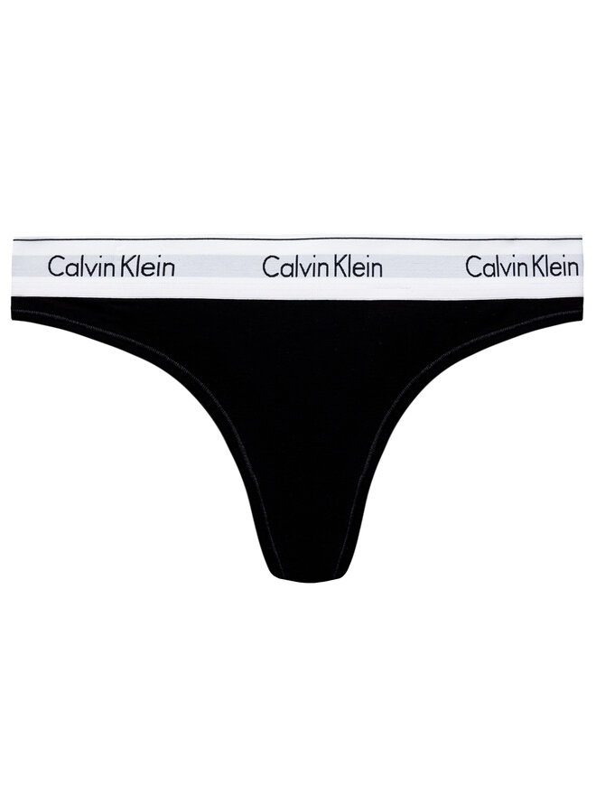 Calvin Klein Underwear Calvin Klein Underwear Στρίνγκ 0000F3786E Μαύρο