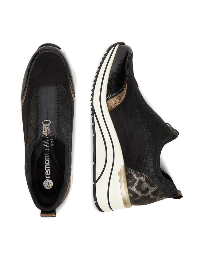 Remonte Sneakersy Remonte D0T08-02 Černá