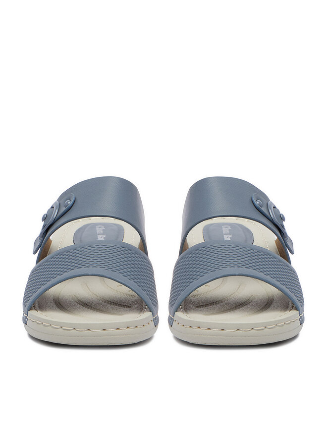 Clara Barson Pantoletten Clara Barson WYL05010-13B Blau