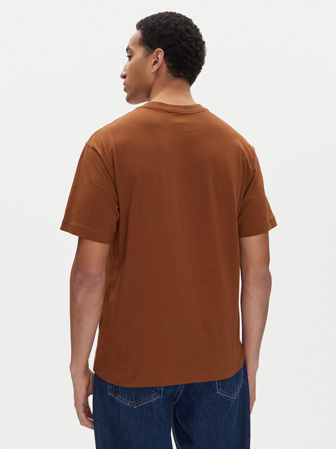 Vans Vans Majica Essential VN000HPZ Rjava Loose Fit