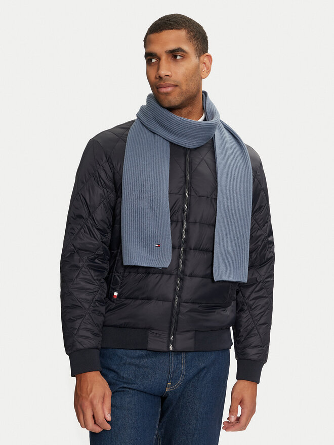 Tommy Hilfiger Шарф Tommy Hilfiger Flag AM0AM12847 Голубий