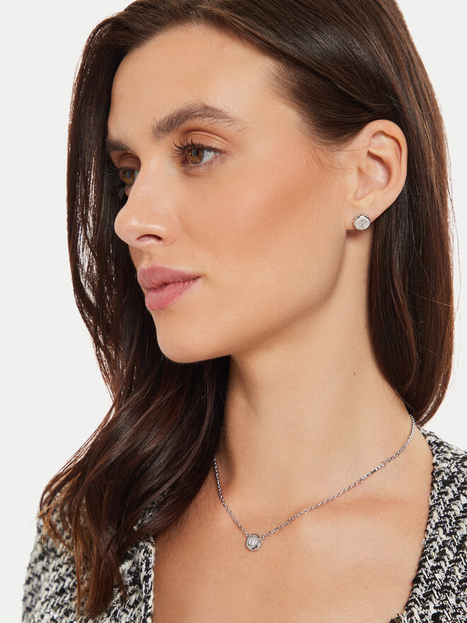 Guess Halskette Guess JUBN04 593JW Silberfarben