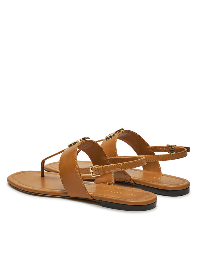 Tory Burch Sandały Tory Burch Eleanor 157967 Brązowy