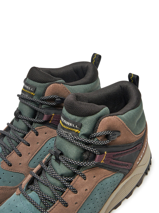 Merrell Sneakersy Merrell Wildwood Mid Ltr Wp J068031 Zelená