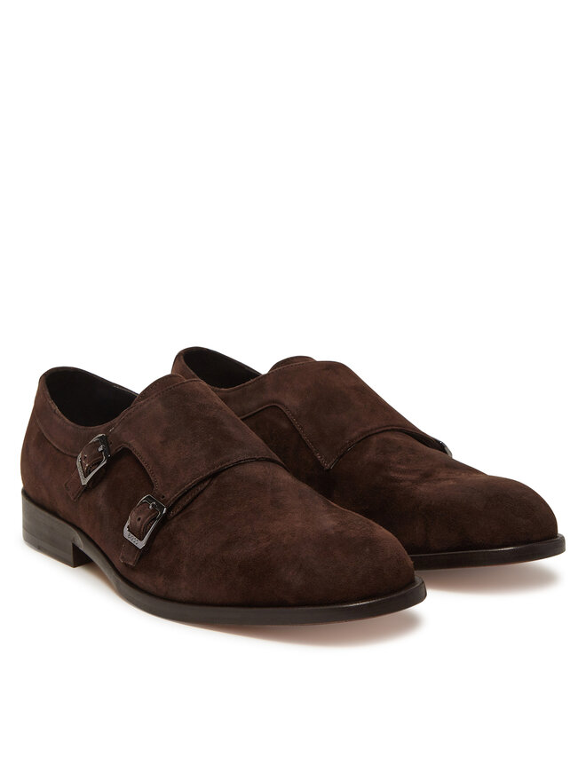 BOSS Zapatos hasta el tobillo BOSS Limber Monk 50541733 201 Marrón