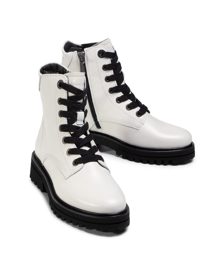 Marc O'Polo Schnürstiefeletten Marc O'Polo 007 15966302 155 Weiß