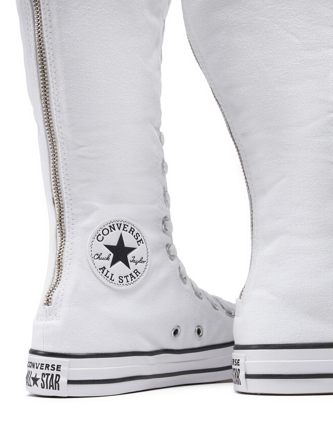 White converse boots discount