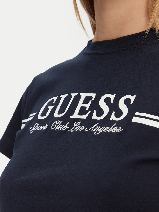 Guess Guess Póló V5GI03 I3Z14 Sötétkék Regular Fit