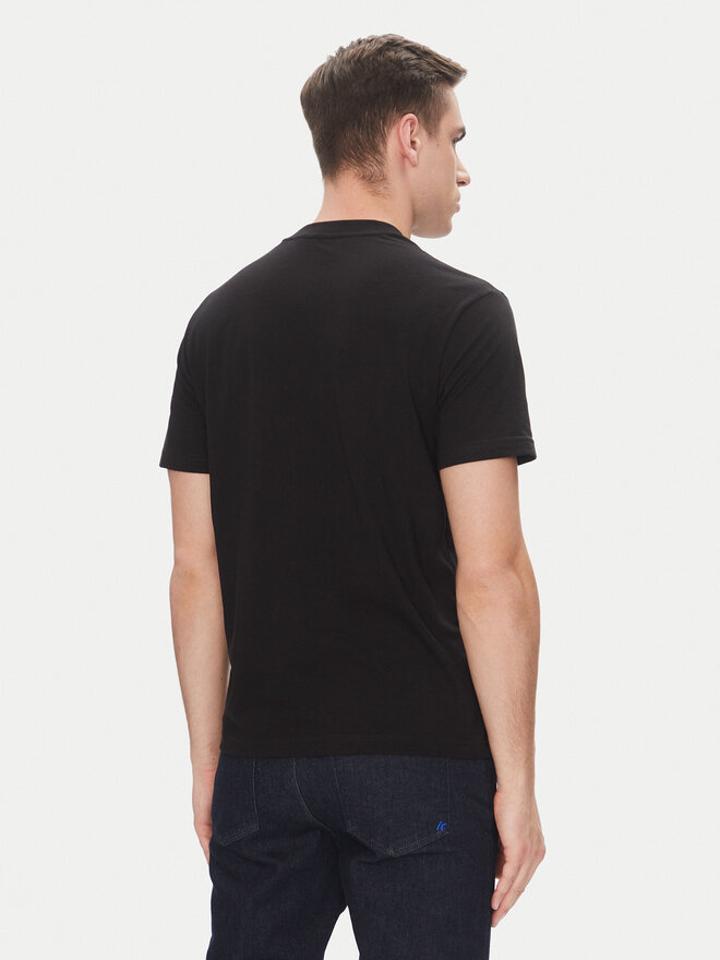Karl Lagerfeld Jeans Karl Lagerfeld Jeans Marškinėliai A2M17072 Juoda Regular Fit
