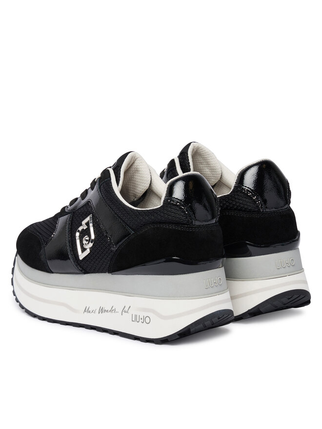 Liu Jo Sneakers Liu Jo Maxi Wonder Plus 02 BA6019 PX805 Schwarz
