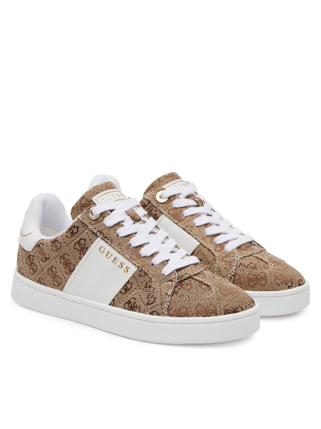 Guess Sneakersy Guess FLJRO5 FAL12 Brązowy