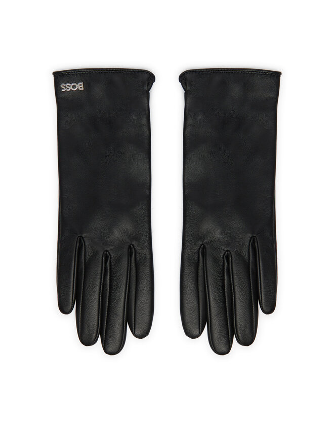 BOSS Guantes de mujer Boss Gueen Me 50526613 Negro