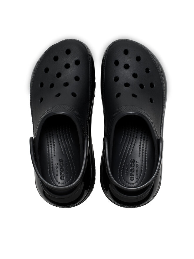 Шльопанці Crocs Mega Crush Clog 207988 Чорний | evzuttya.com.ua