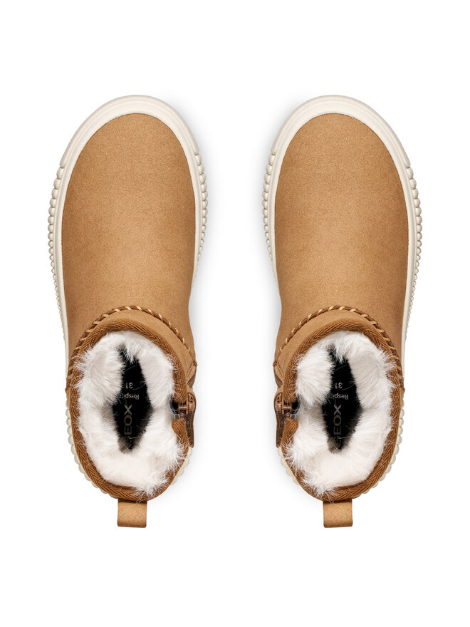 Geox Stiefel Geox J Laquinny J56M3C 000AU C6627 S Braun