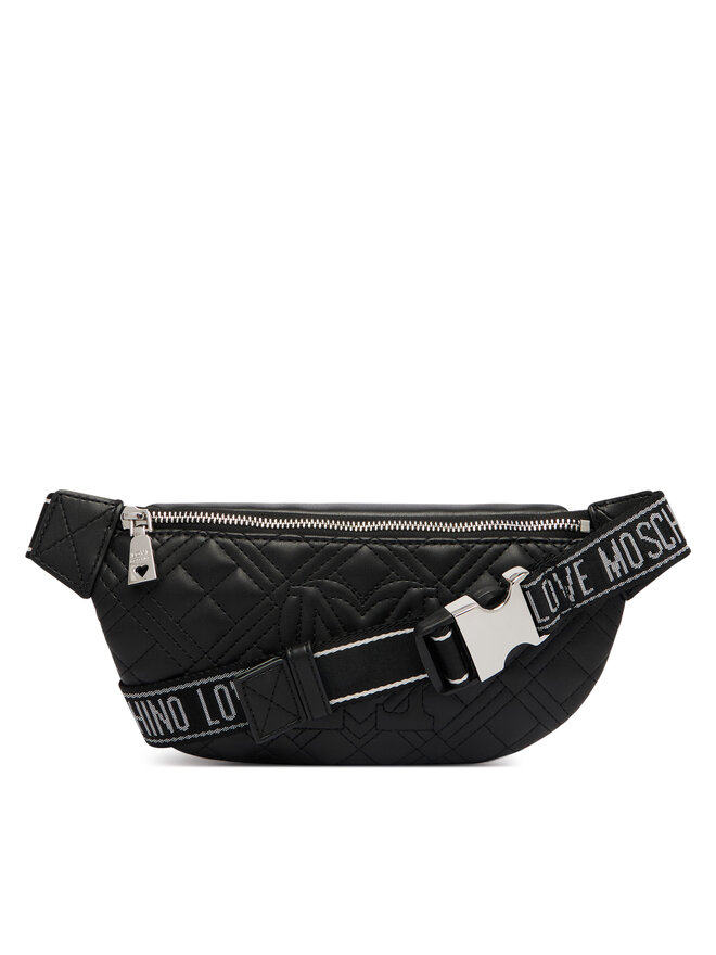 LOVE MOSCHINO Сумка на пояс﻿ LOVE MOSCHINO JC4003PP1PLA000B Чорний