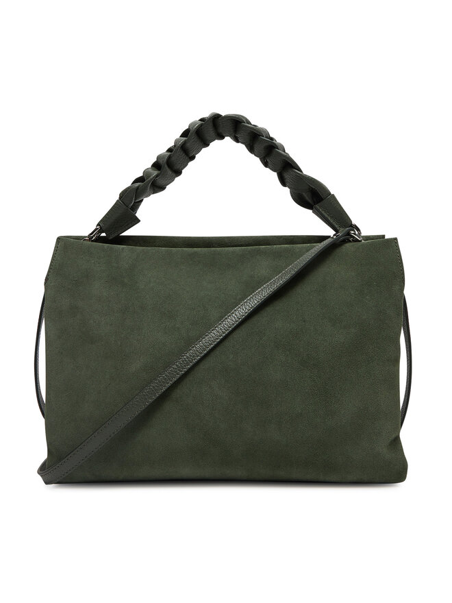 Coccinelle Geantă Coccinelle P6P Boheme Suede Bimaterial E1 P6P 19 02 01 Verde