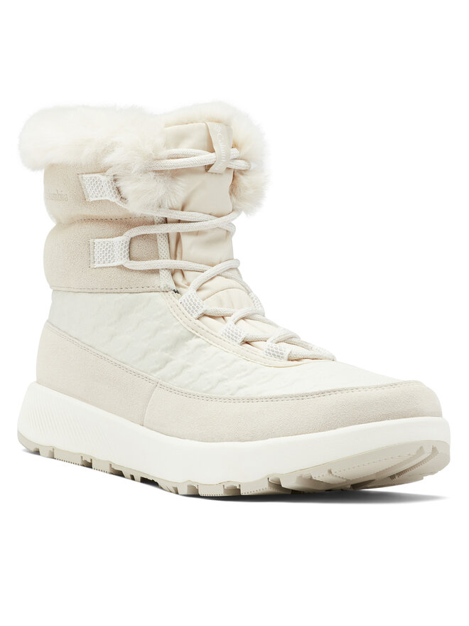 Columbia Stivali da neve Columbia Slopeside Peak Luxe 2104991 Écru