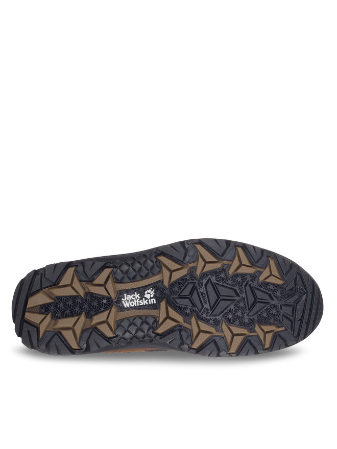 Jack Wolfskin Trekkingi Jack Wolfskin Vojo 3 Texapore Mid M 4042462 Brązowy