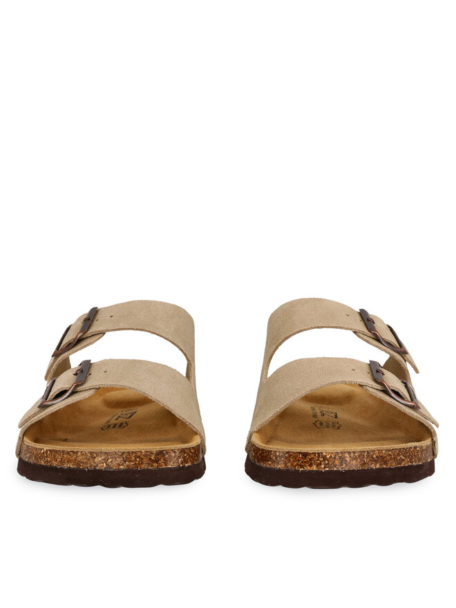 CRUZ Pantoletten CRUZ Cosimo Leather CR252323 Beige