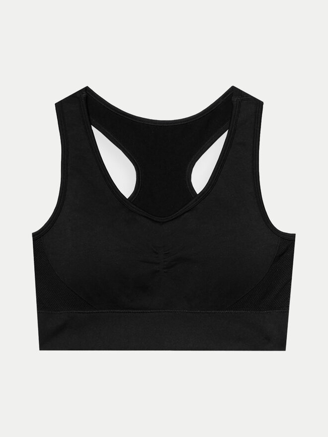 4F 4F Sujetador deportivo 4FWSS24USBAF116 Negro