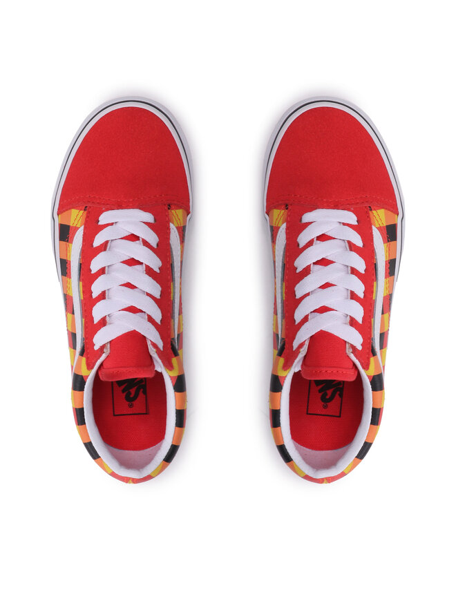 Sneakers aus Stoff Vans Old Skool VN0A7Q5FBJN1 Rot eschuhe