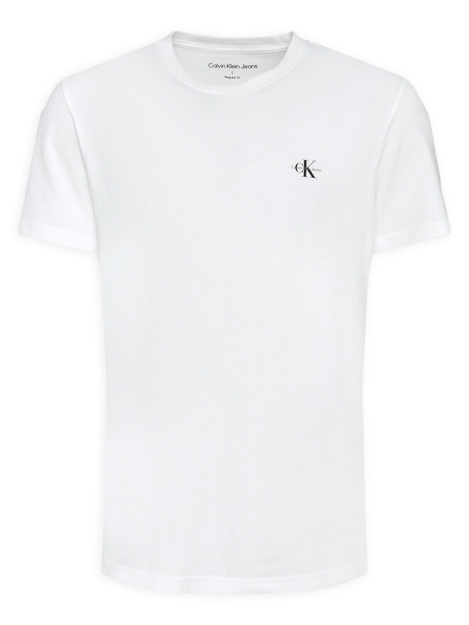 Calvin Klein Jeans Calvin Klein Jeans 2er-Set T-Shirts Monologo J30J320199 Weiß Regular Fit