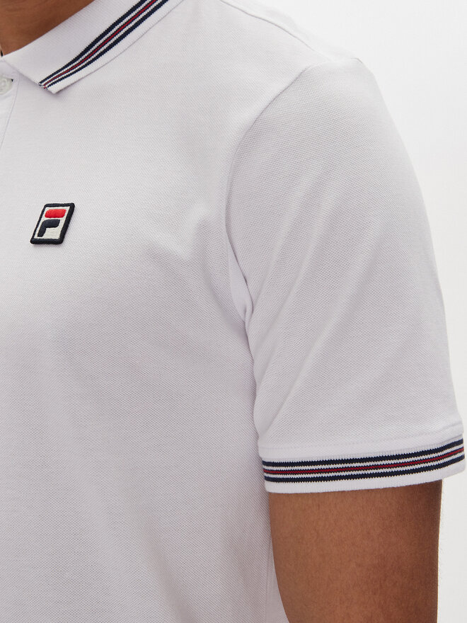 Fila Fila Poloshirt Lubeek FAM0898 Weiß Regular Fit