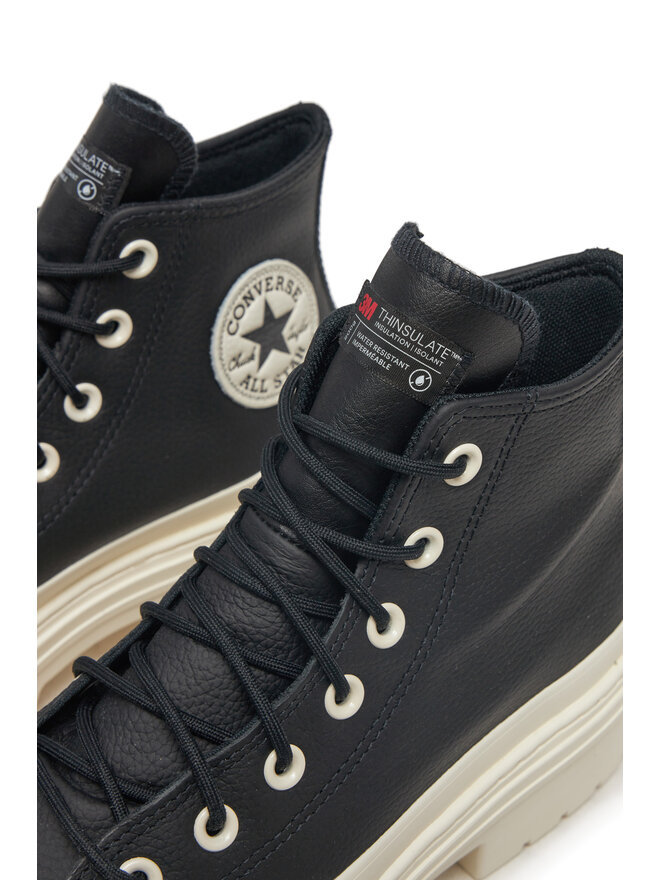 Converse Plátěnky Converse Chuck Taylor All Star Lugged Heel Platform Waterproof A12328C 001 Černá