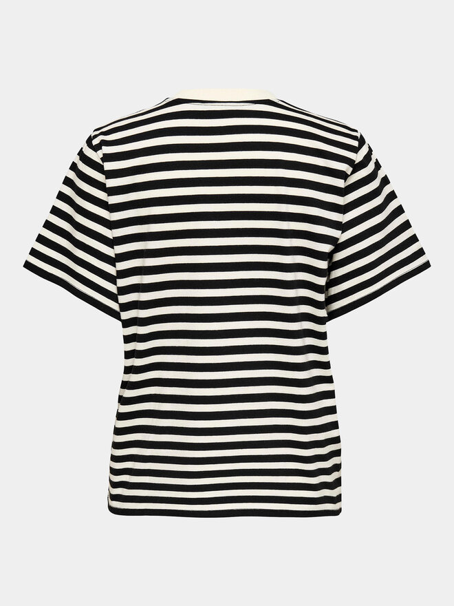 ONLY ONLY Marškinėliai Livina 15272227 Juoda Regular Fit