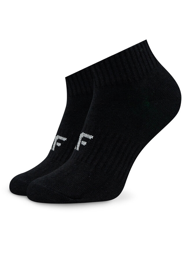 4F Set di 5 paia di calzini corti da bambini 4F 4FJWAW23USOCM235 Nero