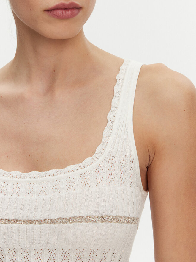 PINKO PINKO Felső 104736 A2FC Fehér Regular Fit