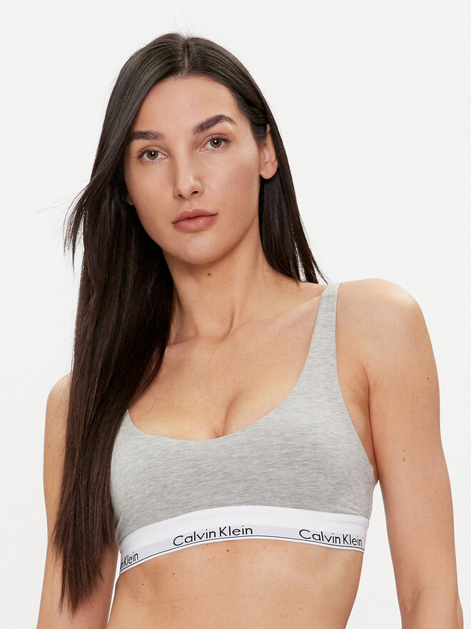 Calvin Klein Underwear Calvin Klein Underwear Бюстгальтер-топ 000QF7586E Сірий