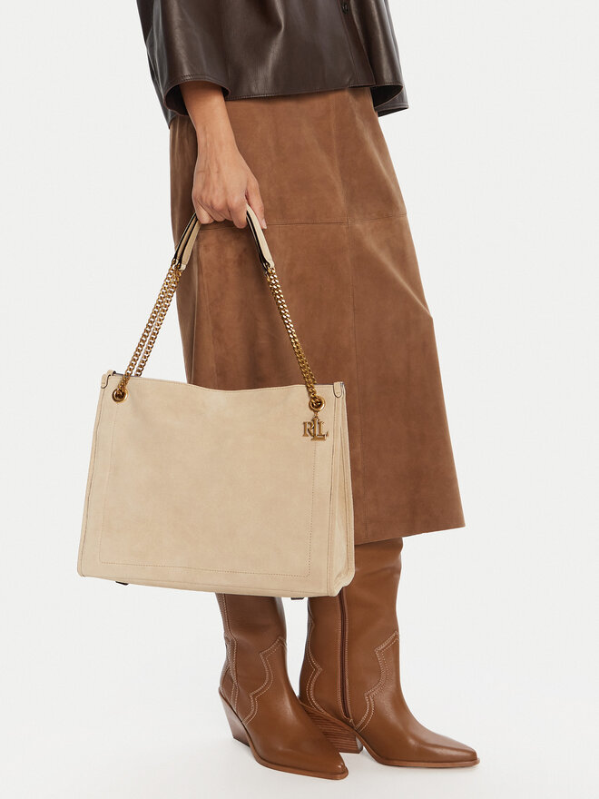 LAUREN RALPH LAUREN Handtasche LAUREN RALPH LAUREN 431969418001 Beige