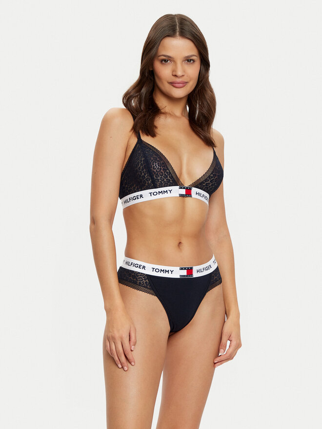 Tommy Hilfiger Tommy Hilfiger Стрінги UW0UW05619 Cиній