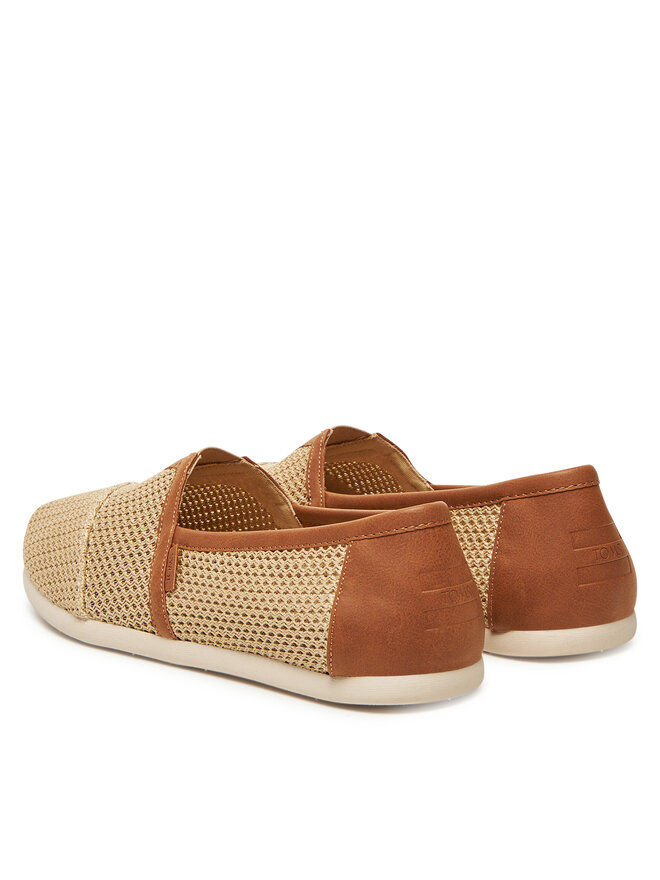 Toms Туфлі Toms Alpargata 10021908 Бежевий