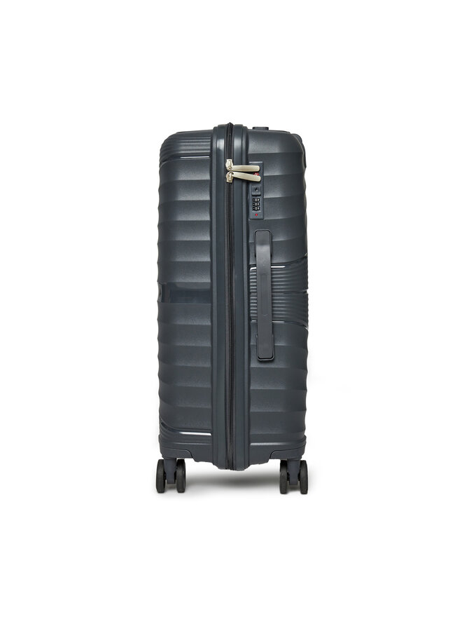 Pierre Cardin Stredný kufor Pierre Cardin SARA04 204-24 Sivá