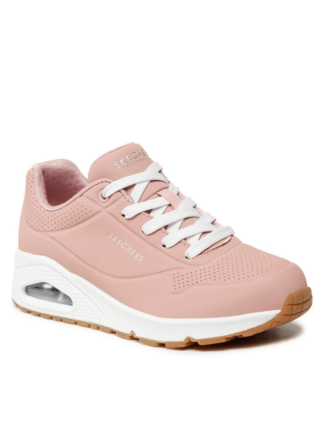 Skechers Sneakersy Skechers Uno Stand On Air 73690/BLSH Růžová